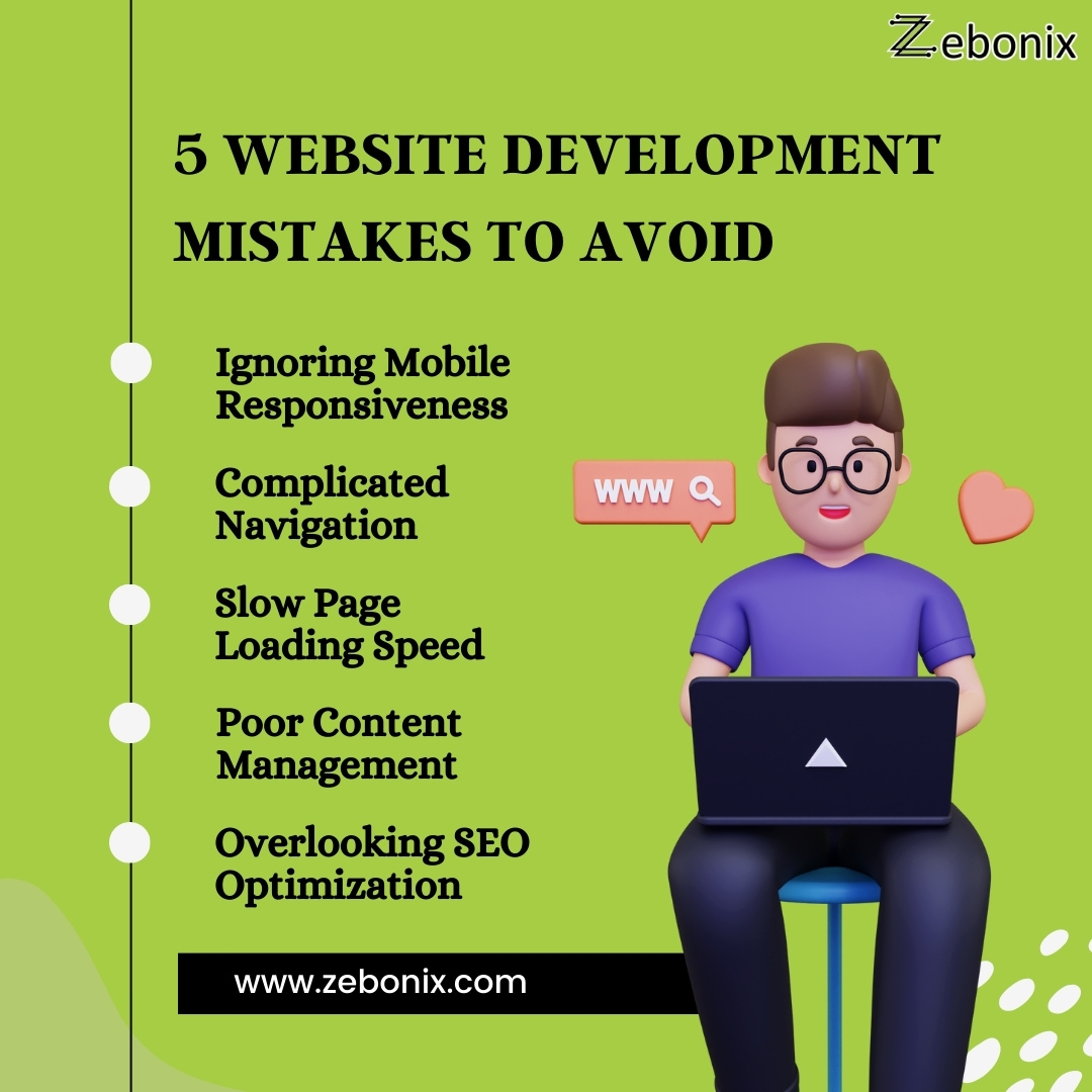 Read more about the article 5 Website Development Mistakes to Avoid